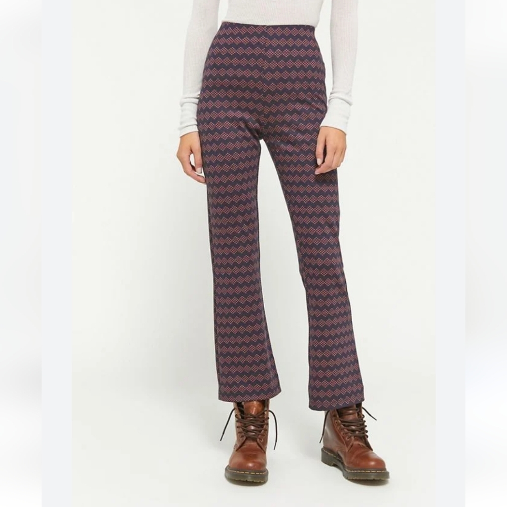 Urban Outfitters UO Cara High-Waisted Kick Flare Pants Size S-P